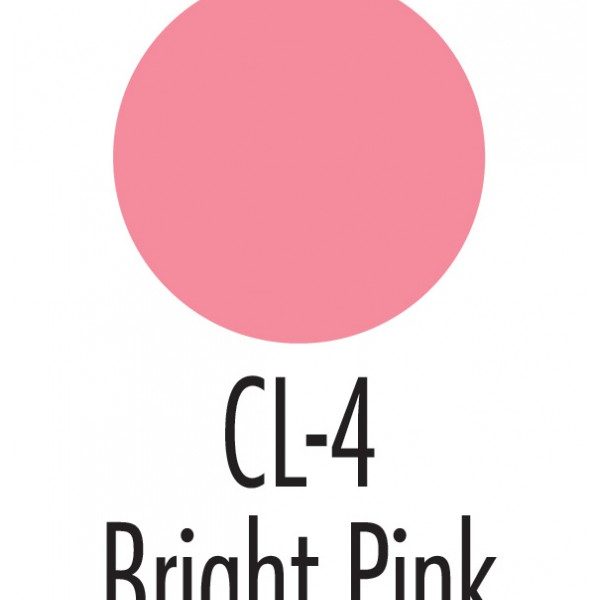 CL-4 Bright Pink, Primary Creme Colors .25oz./7gm.-0