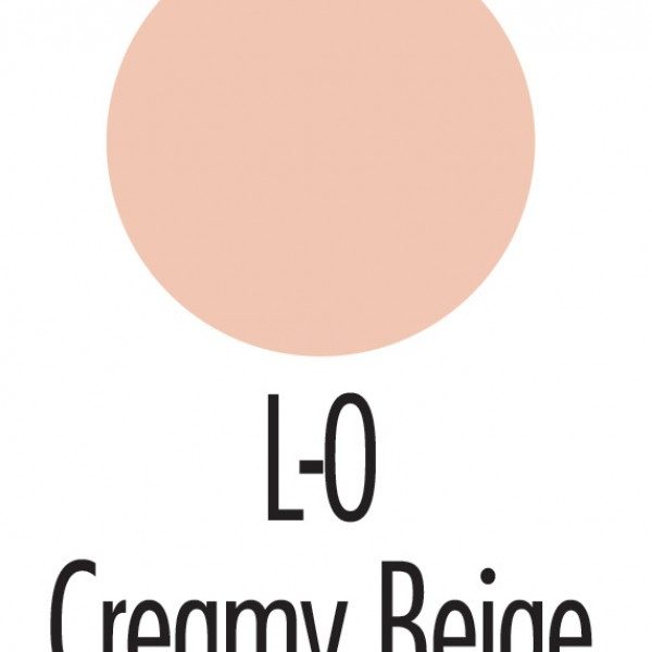 L-0 Creamy Beige, Lite Series, Creme Foundations .5oz./14gm.-0