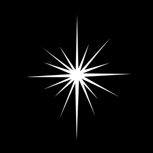 Gobo, Christmas Star Thin MS-3205-0