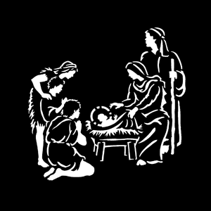 Gobo, Nativity Scene MS-3281-0