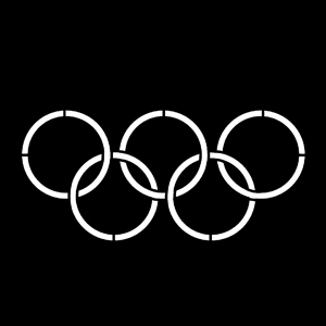 Gobo, Sports Olympic Rings MS-4057-0