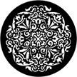 Gobo, Abstract: Antique Rosette (Jules Fisher) - 77783-0