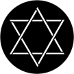 Gobo, Graphics: Star of David - 78005-0