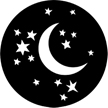 Gobo, Graphics: Moon and Stars - 78121-0