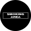 Gobo, Symbols & Signs: Smoking Area - 77889-0