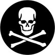 Gobo, Symbols & Signs: Skull & Crossbones - 77949-0