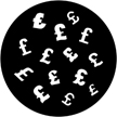 Gobo, Symbols & Signs: Pounds - 77968-0