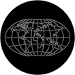 Gobo, World Around Us: World Map - 78088-0