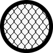 Gobo, Graphics & Grills: Chain Link - 78258-0