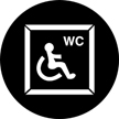 Gobo, Architectural & Retail: Disabled WC - 77673-0