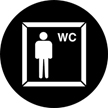 Gobo, Architectural & Retail: Men's WC - 77674-0