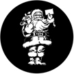 Gobo, Occasions & Holidays: Old Time Santa - 78381-0