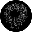 Gobo, Occasions & Holidays: Christmas Wreath - 78812-0