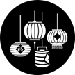 Gobo, Occasions & Holidays: Lanterns - 77653-0