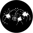 Gobo, Occasions & Holidays: Fireworks 4A - 77800-0