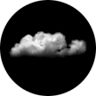 Gobo, Glass B/W Scene: Full Cloud (Lisa Cuscuna) - 81183-0