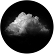 Gobo, Glass B/W Scene: Perfect Cloud (Lisa Cuscuna) - 81185-0