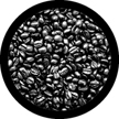 Gobo, Glass B/W Abstract: Coffee Beans (Ira Levy) - 82207-0