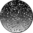 Gobo, Glass B/W Abstract: Organic Bubbles - 82750-0