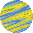 Gobo, Glass Color Abstract: Saturn Yellow (Mike Swinford) - 84426-0