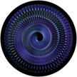 Gobo, Glass Color Rotation: Blacklight Slinky (Ken Michaels) - 86639-0