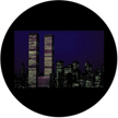 Gobo, Glass Color Scene: Twin Towers 2 (Lisa Cuscuna) - 86724-0