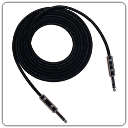 TRS Balanced Line cable (2) 1/4 inch stereo male 100'