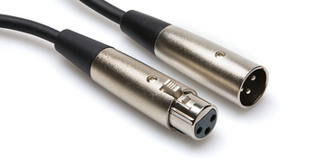 AES/EBU Cable, Hosa XLR3F to XLR3M, 3 ft