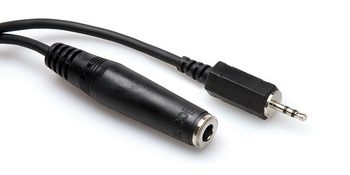 Headphone Extension Cable, 3.5 mm TRS to 3.5 mm TRS, 25 ft