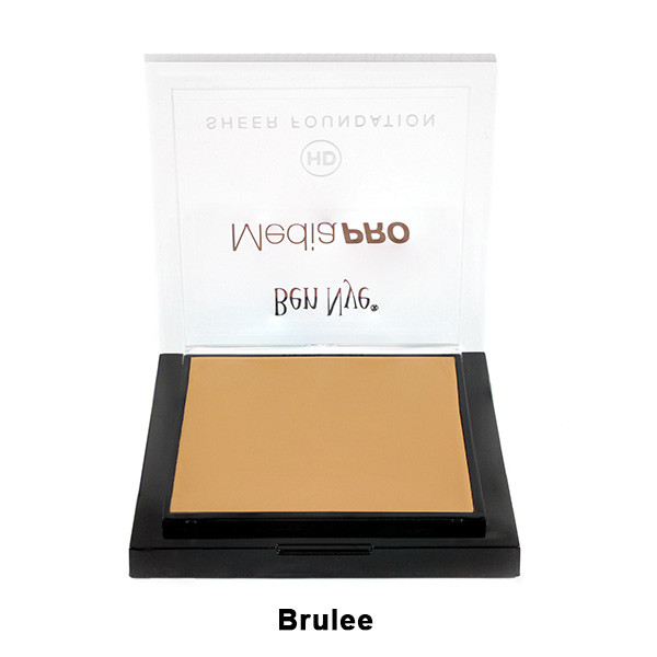 HD-519 Brulee, MediaPRO HD Sheer Foundations .63oz./18gm -0