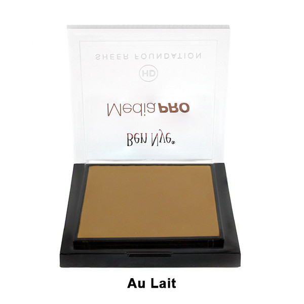 HD-904 Au Lait, MediaPRO HD Sheer Foundations .63oz./18gm -0