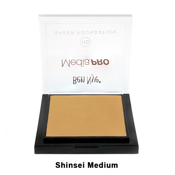 HD-507 Shinsei Medium, MediaPRO HD Sheer Foundations .63oz./18gm -0