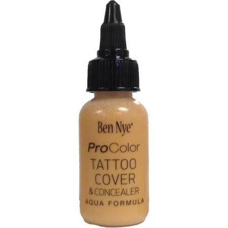 PCN-16 Red Concealer No.1, Tattoo Covers & Concealers , ProColor Airbrush Paints 1 fl. oz./29mL-0