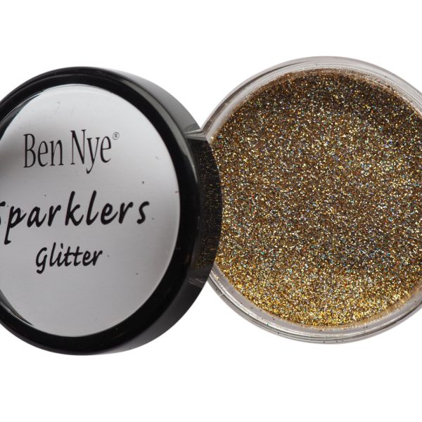 LD-310 Gold Prism, Large Sparklers Glitter, Glitter and Shimmer .5oz./14gm.-0